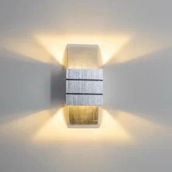 Applique murale Istanbul Acier inoxydable, 1 lumière