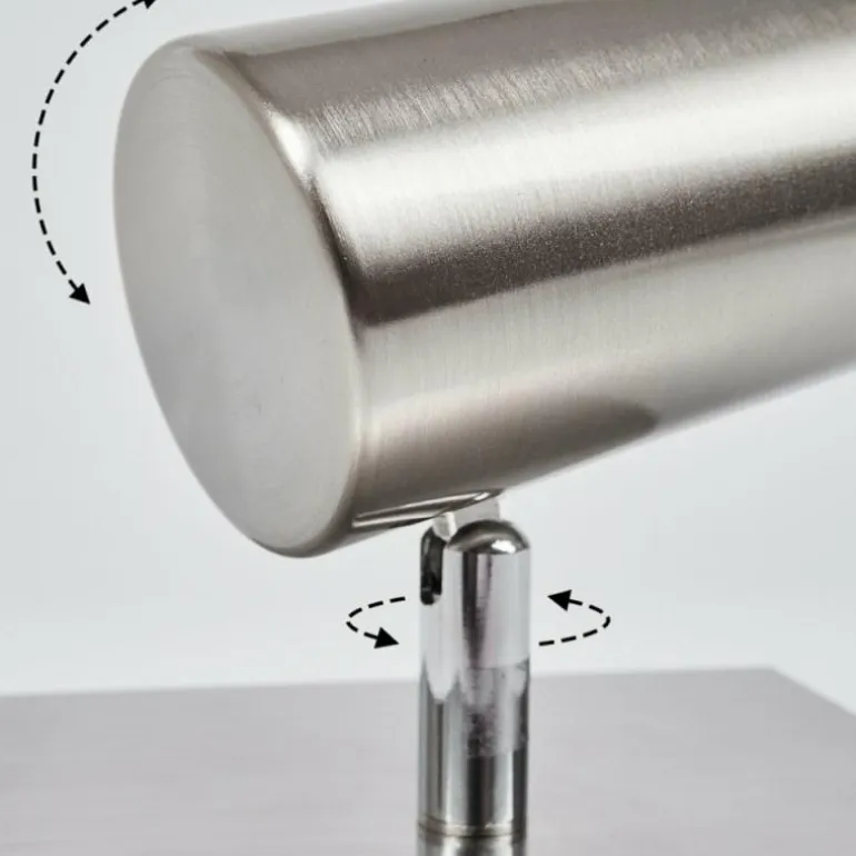 Applique murale Javel Chrome, Nickel mat, 1 lumière