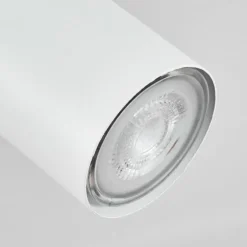 Applique murale Javel Chrome, Blanc, 1 lumière