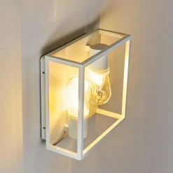 Applique murale Karlsborg Blanc, 2 lumières
