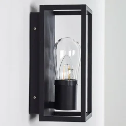 Applique murale Karlsborg Noir, 1 lumière