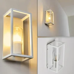Applique murale Karlsborg Blanc, 1 lumière