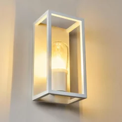 Applique murale Karlsborg Blanc, 1 lumière