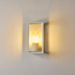 Applique murale Karlsborg Blanc, 1 lumière