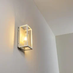 Applique murale Karlsborg Blanc, 1 lumière