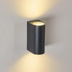 Applique murale Kingstown LED Anthracite, 1 lumière