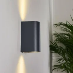 Applique murale Kingstown LED Anthracite, 1 lumière