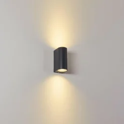 Applique murale Kingstown LED Anthracite, 1 lumière