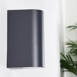 Applique murale Kingstown LED Anthracite, 1 lumière