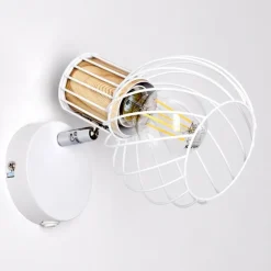Applique murale Koler Blanc, 1 lumière