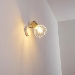 Applique murale Koler Blanc, 1 lumière