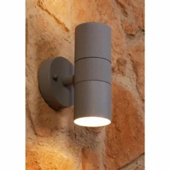 Applique murale Konstsmide MODENA Gris, 2 lumières