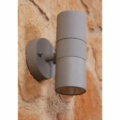 Applique murale Konstsmide MODENA Gris, 2 lumières