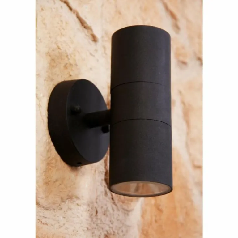Applique murale Konstsmide MODENA Noir, 2 lumières