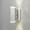 Applique murale Konstsmide Modena Zingué, 2 lumières