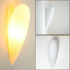 Applique murale Kubbe Blanc, 1 lumière