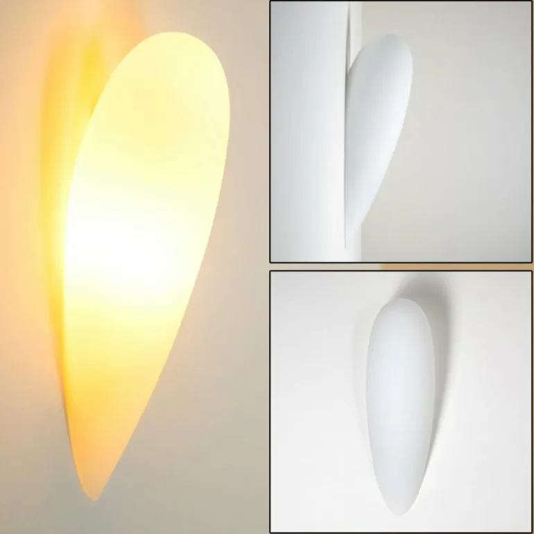 Applique murale Kubbe Blanc, 1 lumière