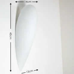 Applique murale Kubbe Blanc, 1 lumière