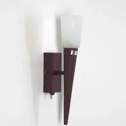 Applique murale Kundi Rouille, 1 lumière