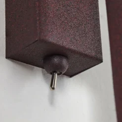 Applique murale Kundi Rouille, 1 lumière