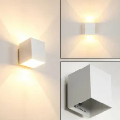 Applique murale Laforsen Blanc, 1 lumière