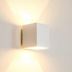 Applique murale Laforsen Blanc, 1 lumière