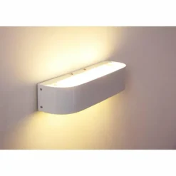 Applique murale LED Trio Blanc, 2 lumières