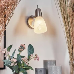 Applique murale Lejsta LED Nickel mat, 1 lumière
