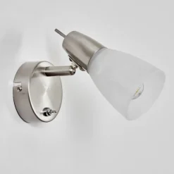 Applique murale Lejsta LED Nickel mat, 1 lumière