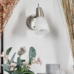 Applique murale Lejsta LED Nickel mat, 1 lumière