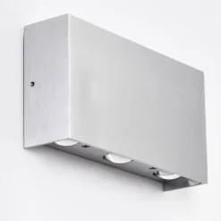 Applique murale Lente LED Aluminium, 6 lumières