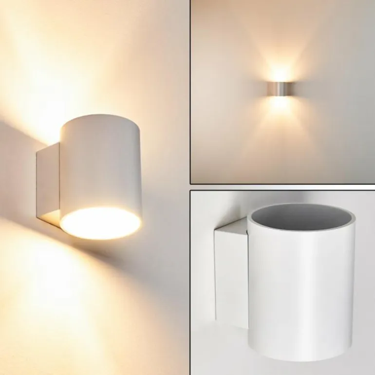 Applique murale Letsbo Blanc, 1 lumière
