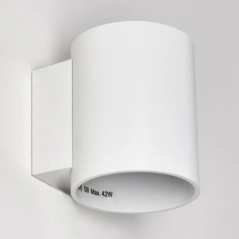Applique murale Letsbo Blanc, 1 lumière