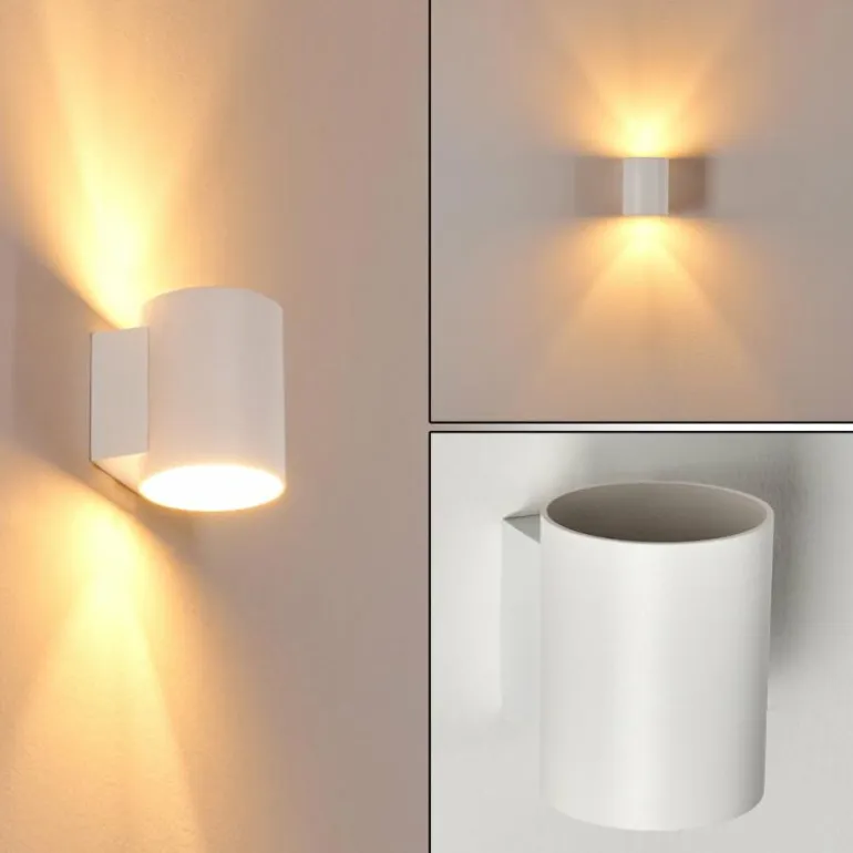 Applique murale Letsbo Blanc, 1 lumière