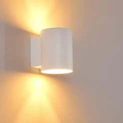 Applique murale Letsbo Blanc, 1 lumière