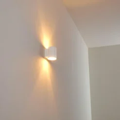 Applique murale Letsbo Blanc, 1 lumière