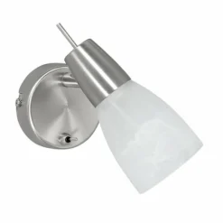 Applique murale Leuchten Direkt JULIA LED Acier inoxydable, 1 lumière