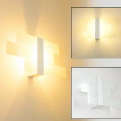 Applique murale Lovikka Blanc, 1 lumière