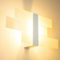 Applique murale Lovikka Blanc, 1 lumière