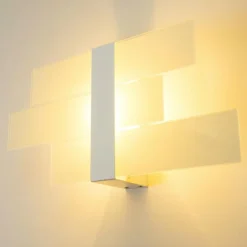 Applique murale Lovikka Blanc, 1 lumière