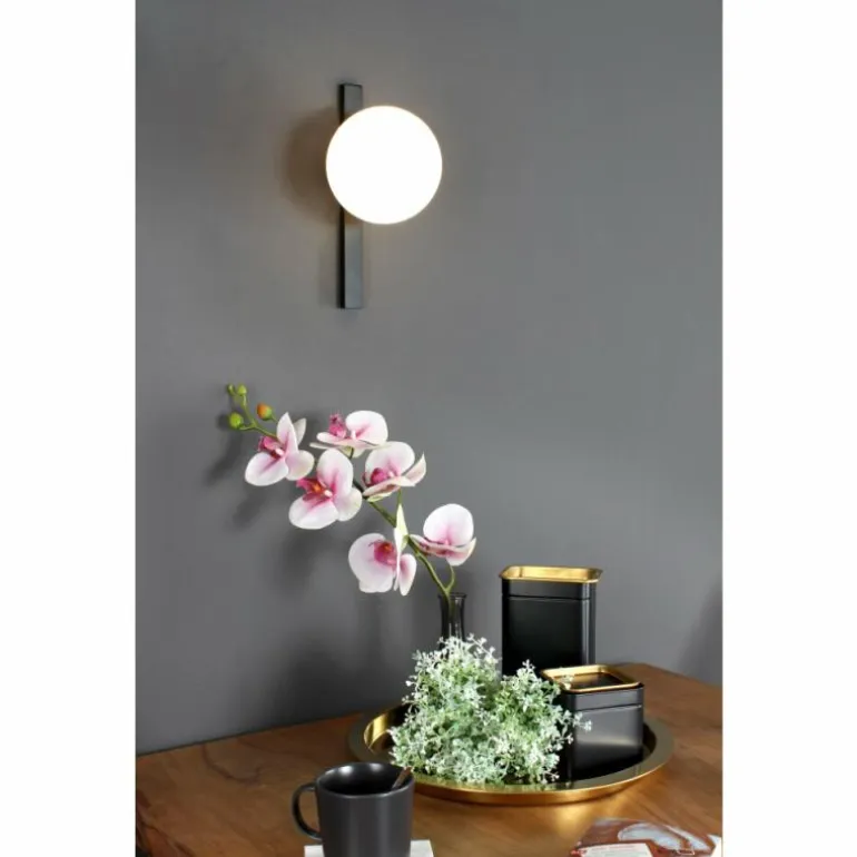 Applique murale Luce Design PLUTO Noir, 1 lumière
