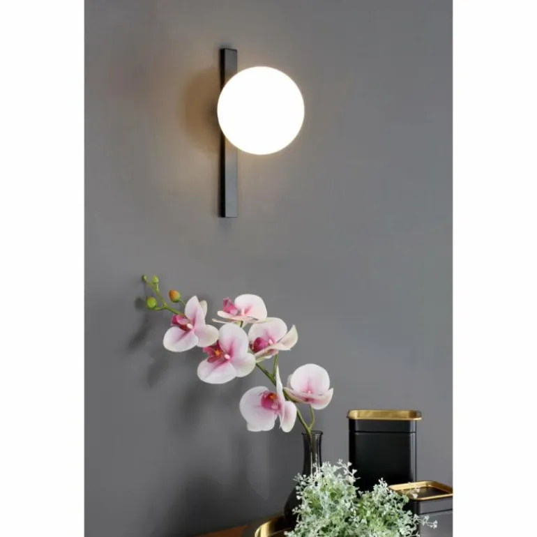Applique murale Luce Design PLUTO Noir, 1 lumière