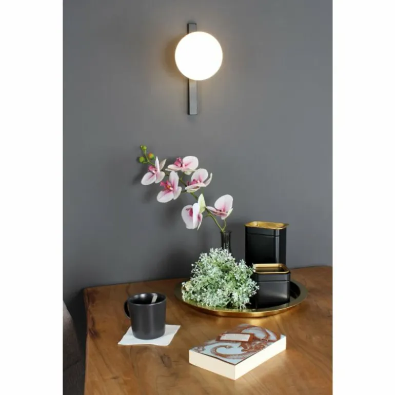 Applique murale Luce Design PLUTO Noir, 1 lumière
