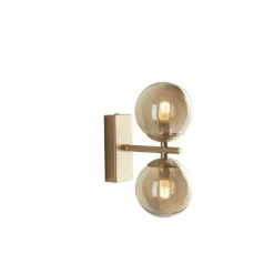 Applique murale Luce Design NEPTUN Laiton, 2 lumières
