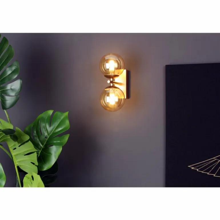 Applique murale Luce Design NEPTUN Laiton, 2 lumières