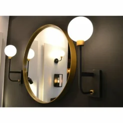 Applique murale Lucide BEREND Noir, 1 lumière