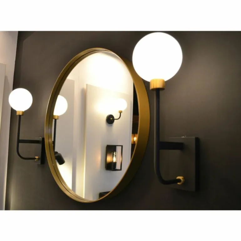 Applique murale Lucide BEREND Noir, 1 lumière