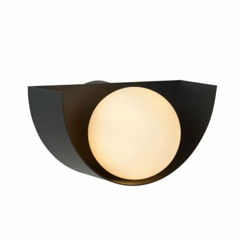 Applique murale Lucide BENNI Noir, 1 lumière