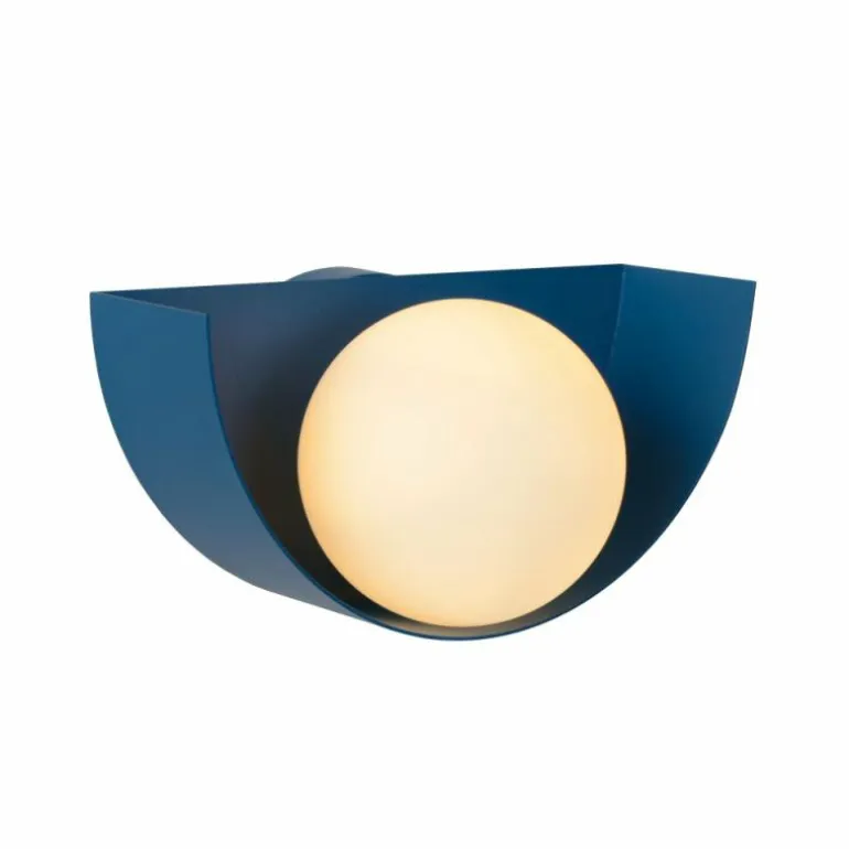 Applique murale Lucide BENNI Bleu, 1 lumière