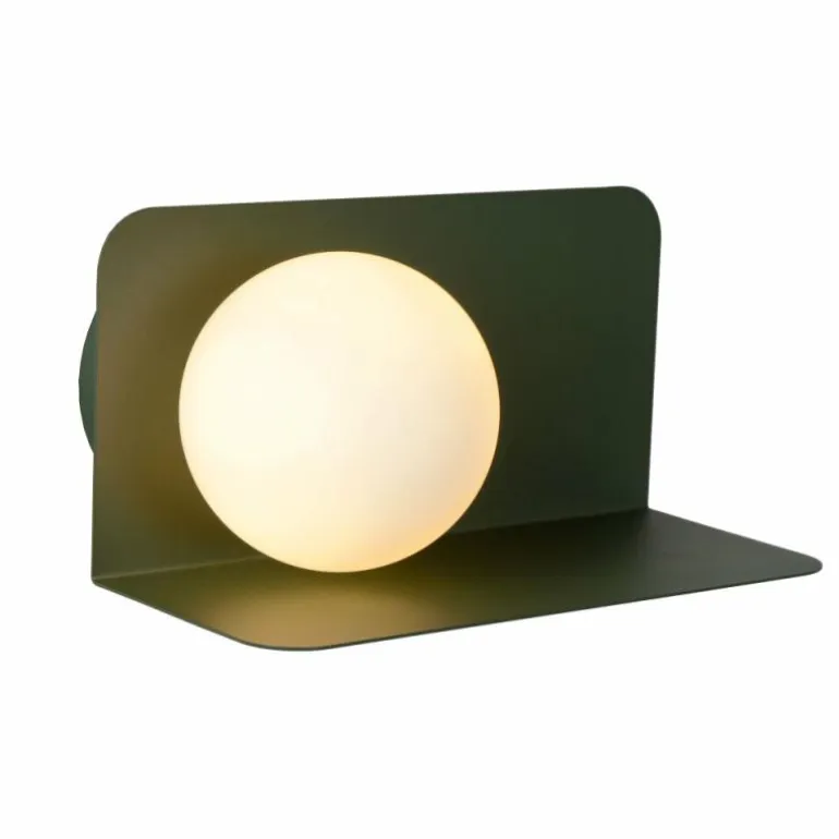 Applique murale Lucide BONNI Vert, 1 lumière